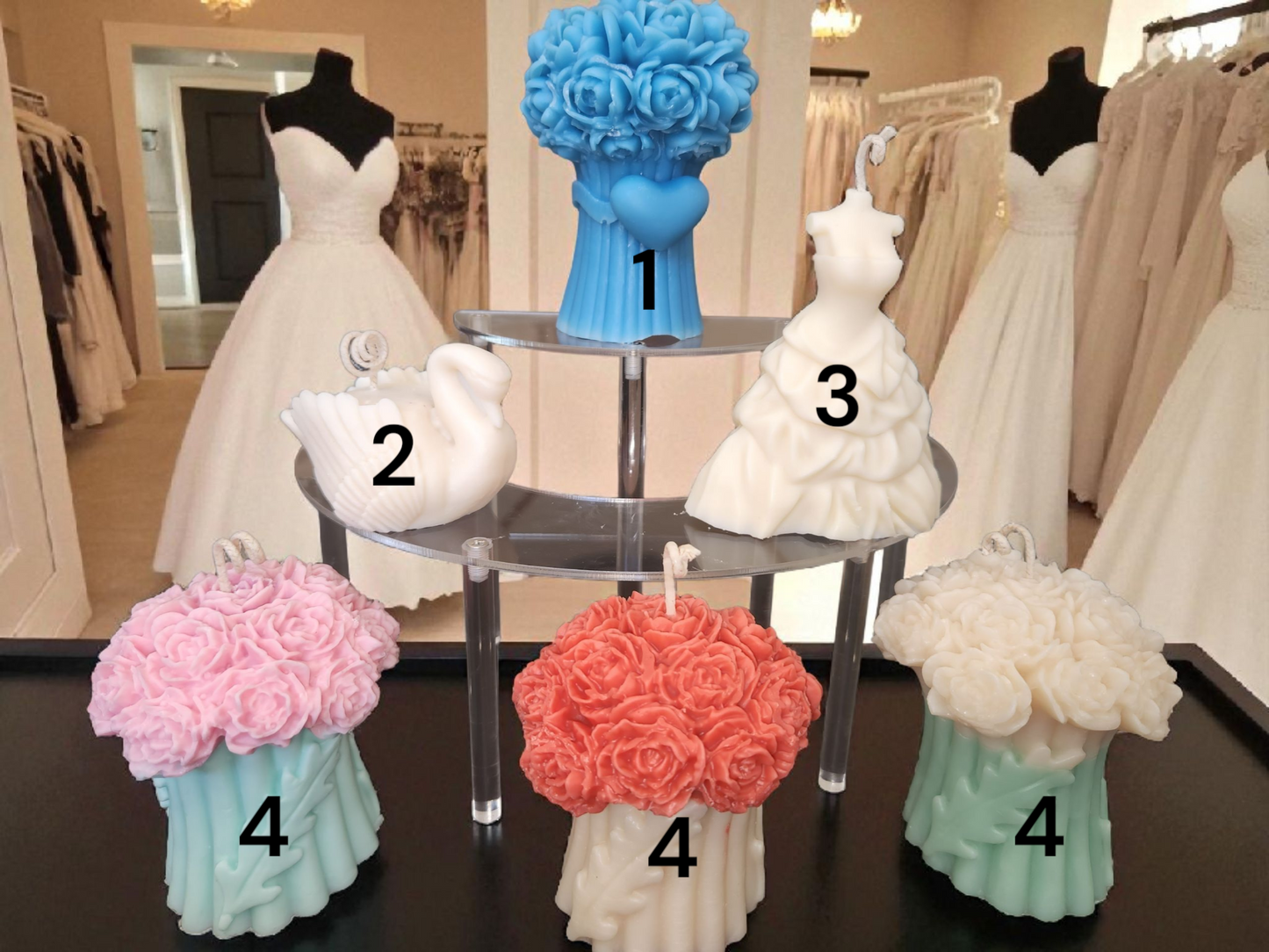 Wedding Candles Style 4