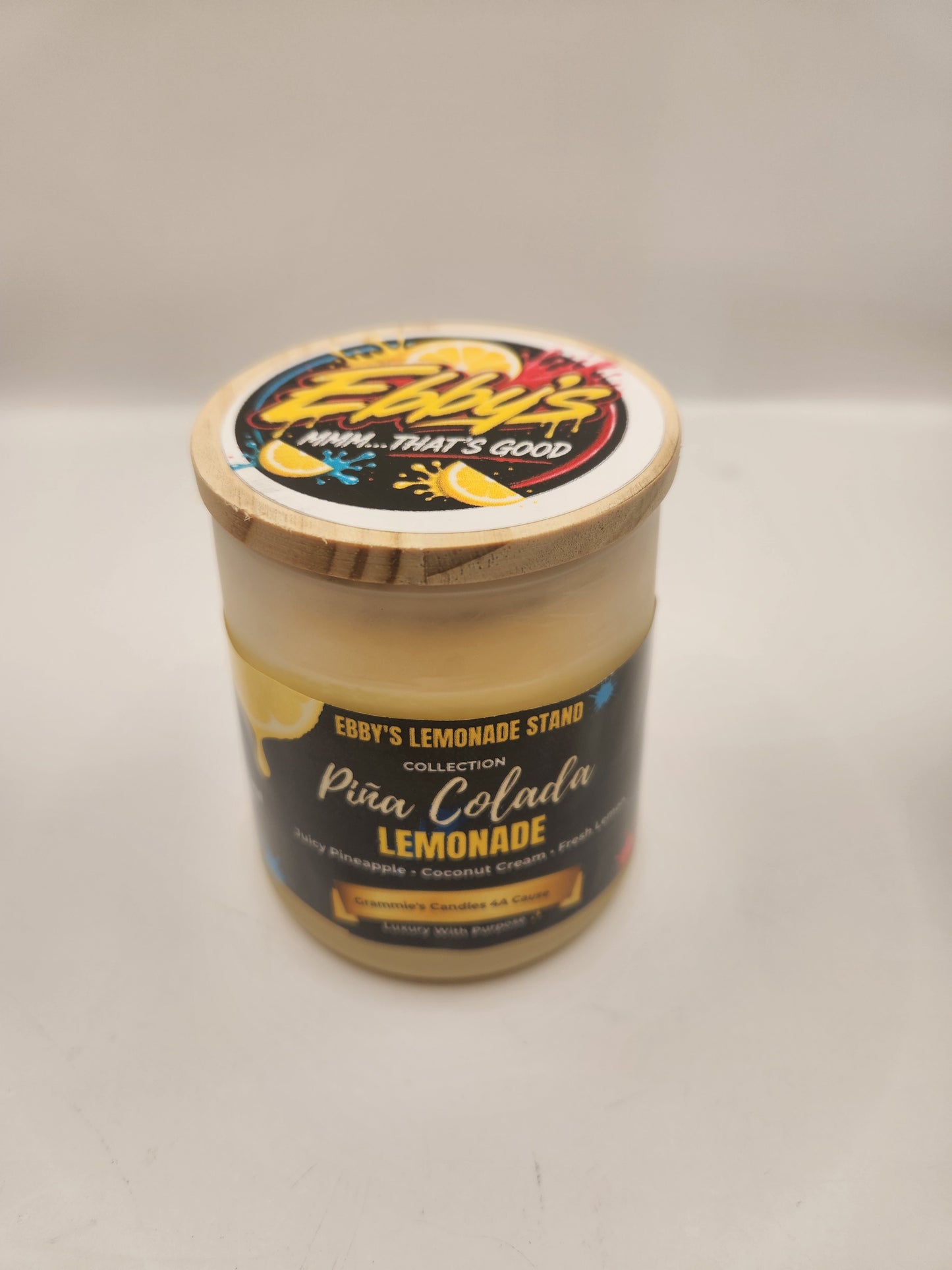 Ebby's Lemonade Stand Collection | Piña Colada Lemonade Candle | 7.5 oz
