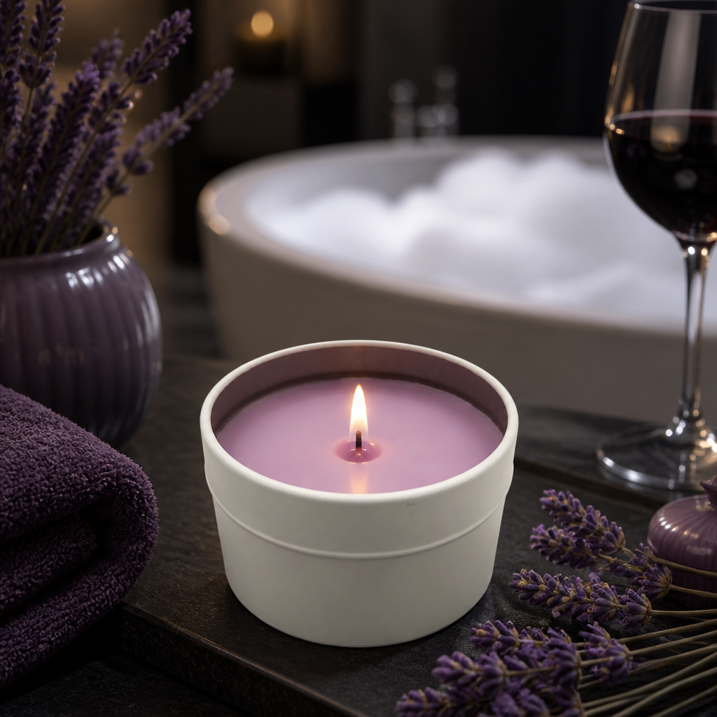 Lavender Silk Candle Tin - Limited Reserve