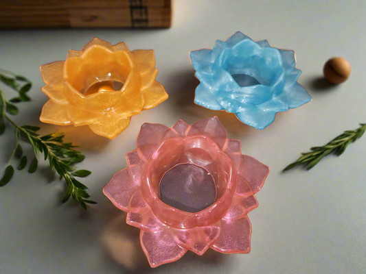 Lotus Tealight Candle Holder