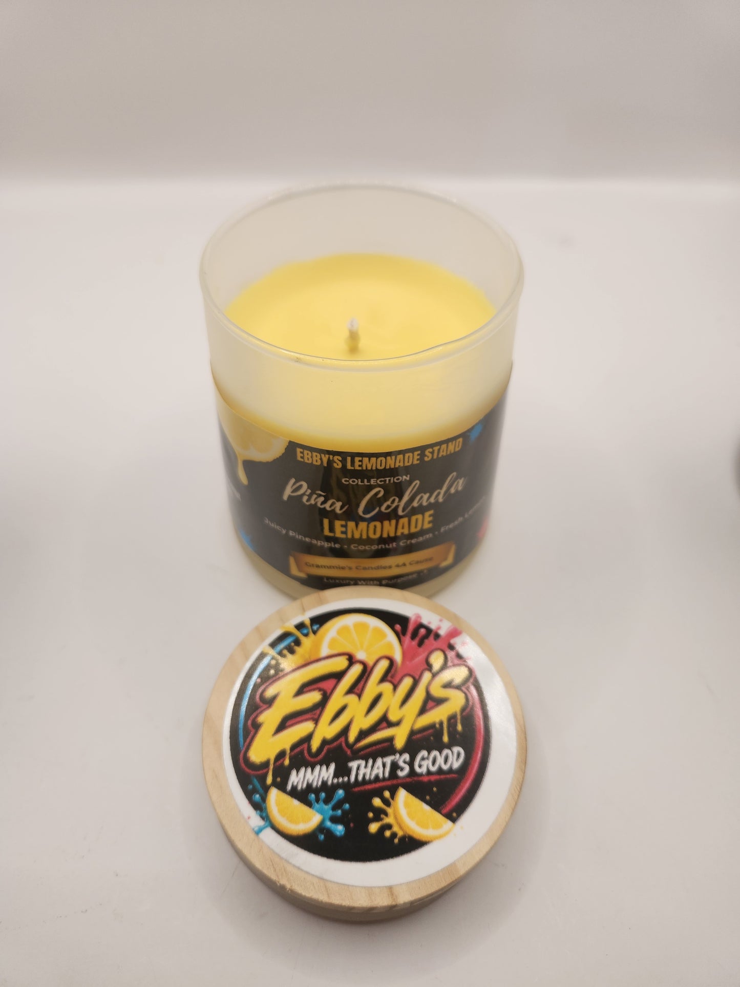 Ebby's Lemonade Stand Collection | Piña Colada Lemonade Candle | 7.5 oz
