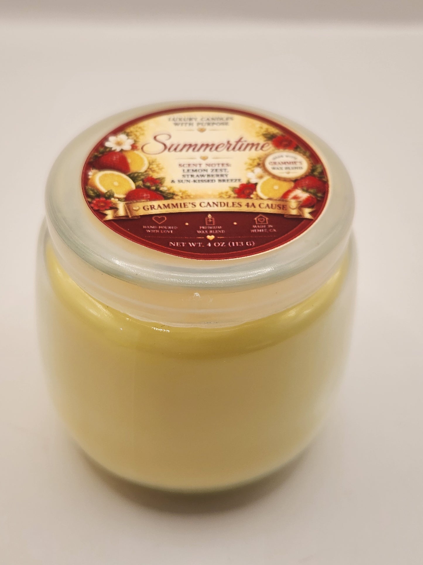 Summertime Candle Jar