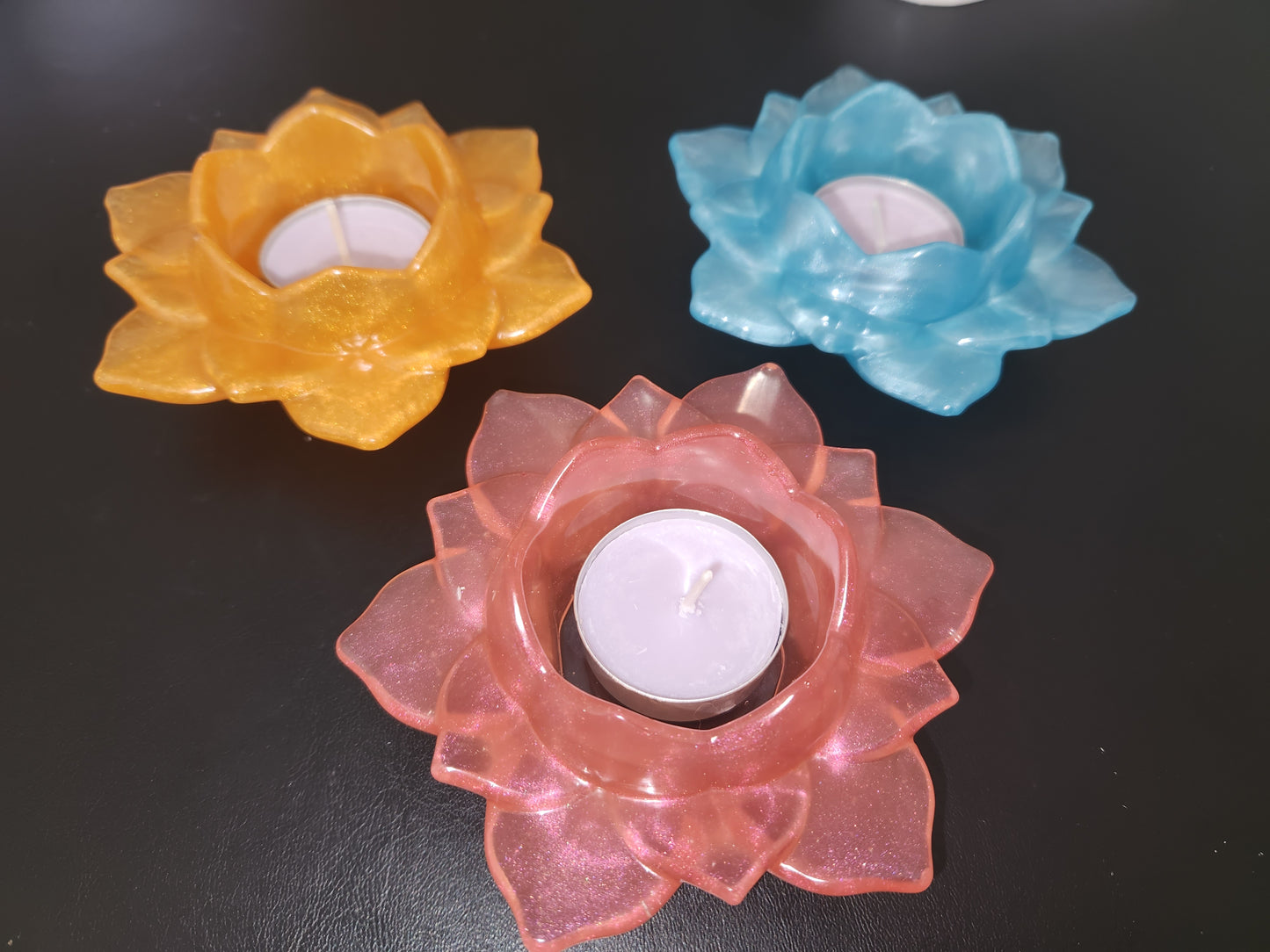 Lotus Tealight Candle Holder