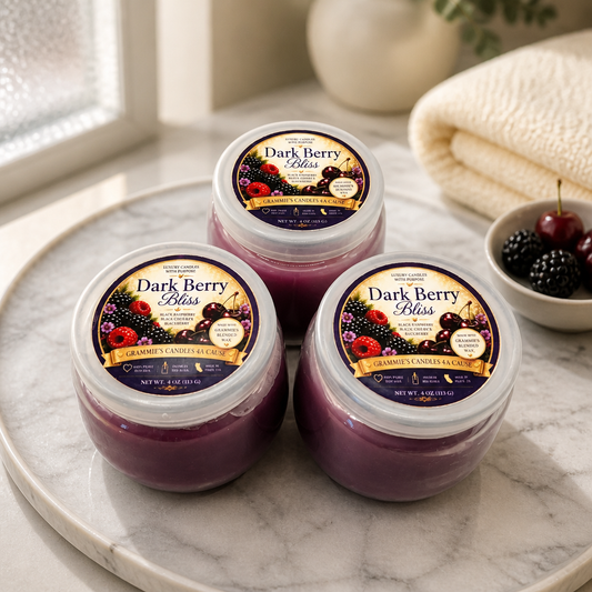 Dark Berry Bliss Jar Candle