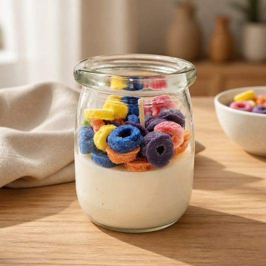 Saturday Morning Milk Jug Candle