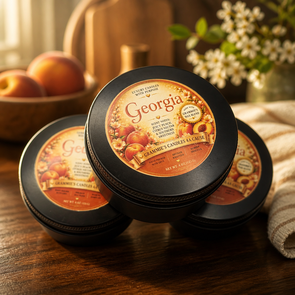 Georgia Candle Tin
